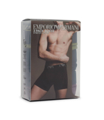 Трусики-боксеры 3шт. Emporio Armani - темно-синий(111473 4F715)