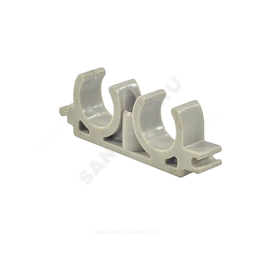 Опора PP-R двойная серая Дн 32 VALFEX 10161032Г