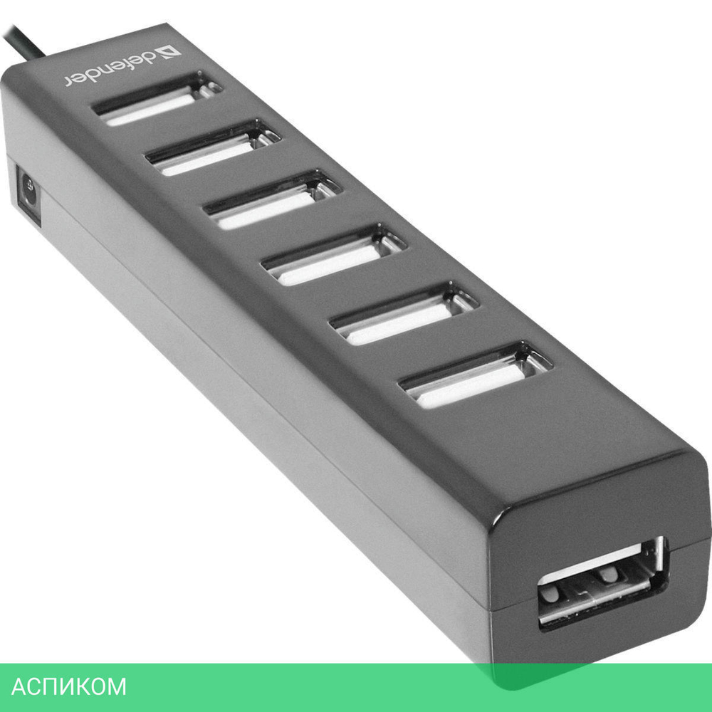 USB-хаб Defender Quadro Swift USB2.0 83203