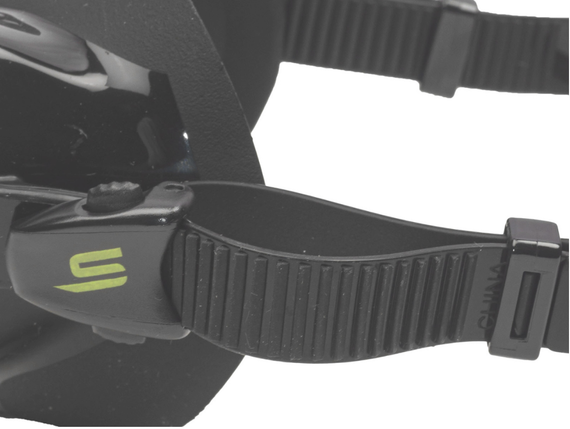 Маска Salvimar NOAH, кислотно-зеленая, АНТИФОГ