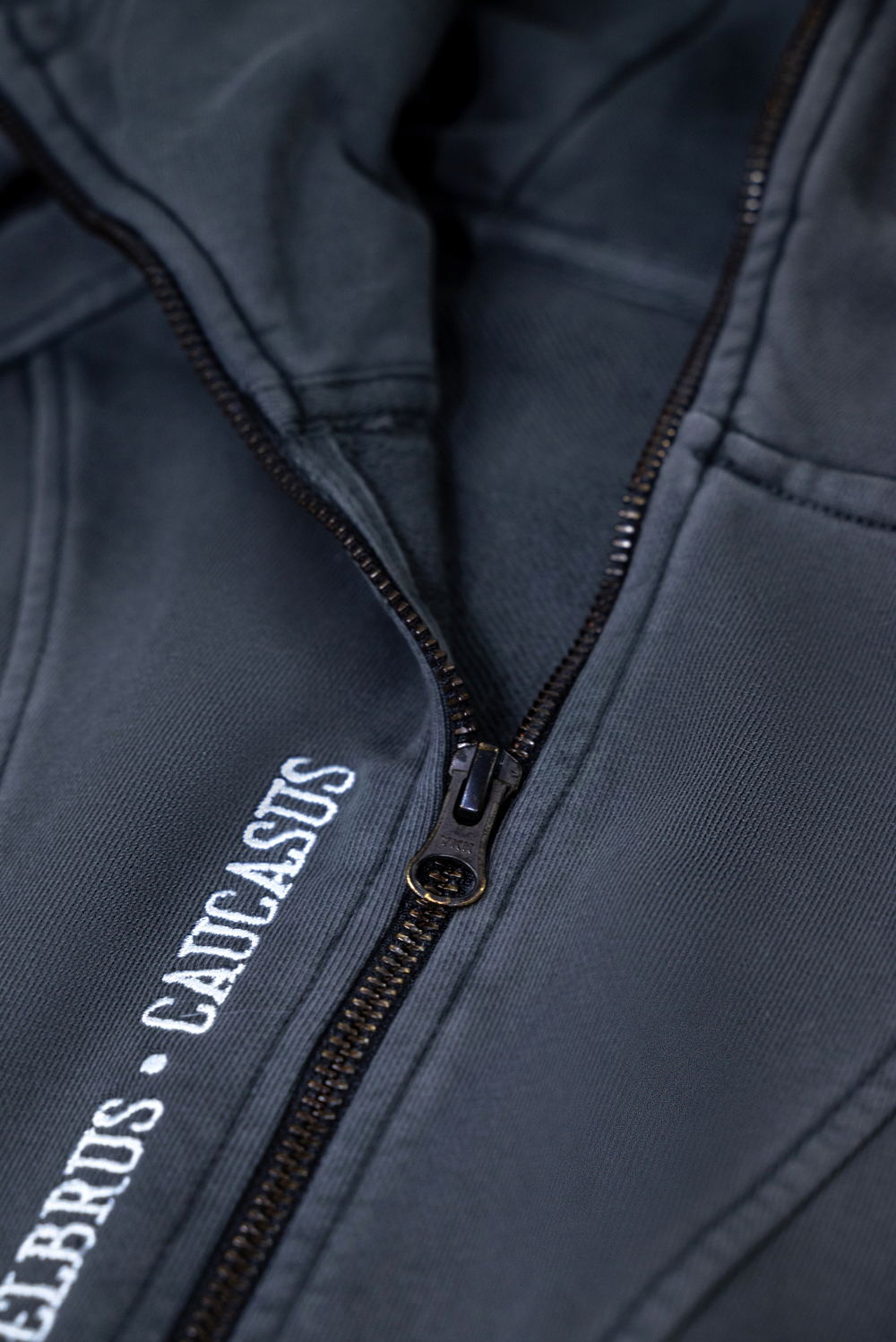 Оверсайз худи на молнии "5642"