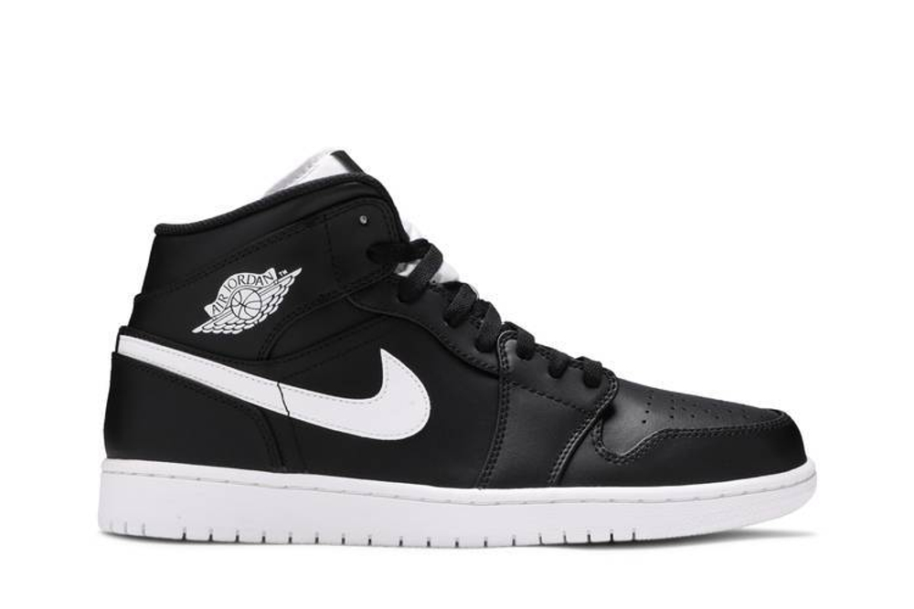 Кроссовки Jordan Air Jordan 1 Retro Mid Black White