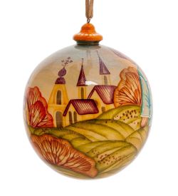 РД- 10/ 8 Елочная игрушка «Осень» художественная роспись