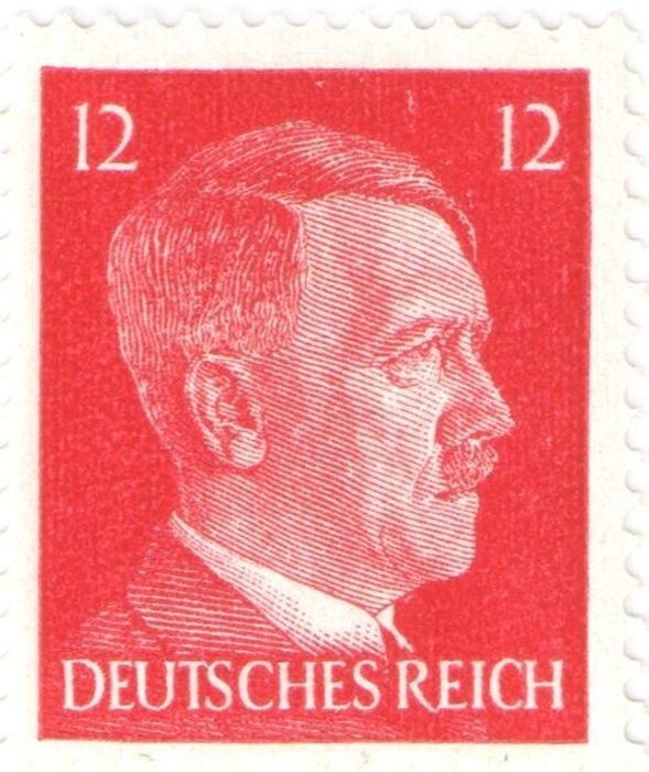 Марка 12 рейхспфеннигов Германия (Третий Рейх) Адольф Гитлер