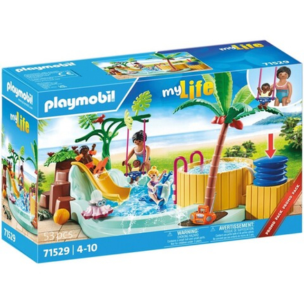 Playmobil - My Life Детский бассейн с джакузи 71529 / артикул   71529  / GTIN 4008789715296