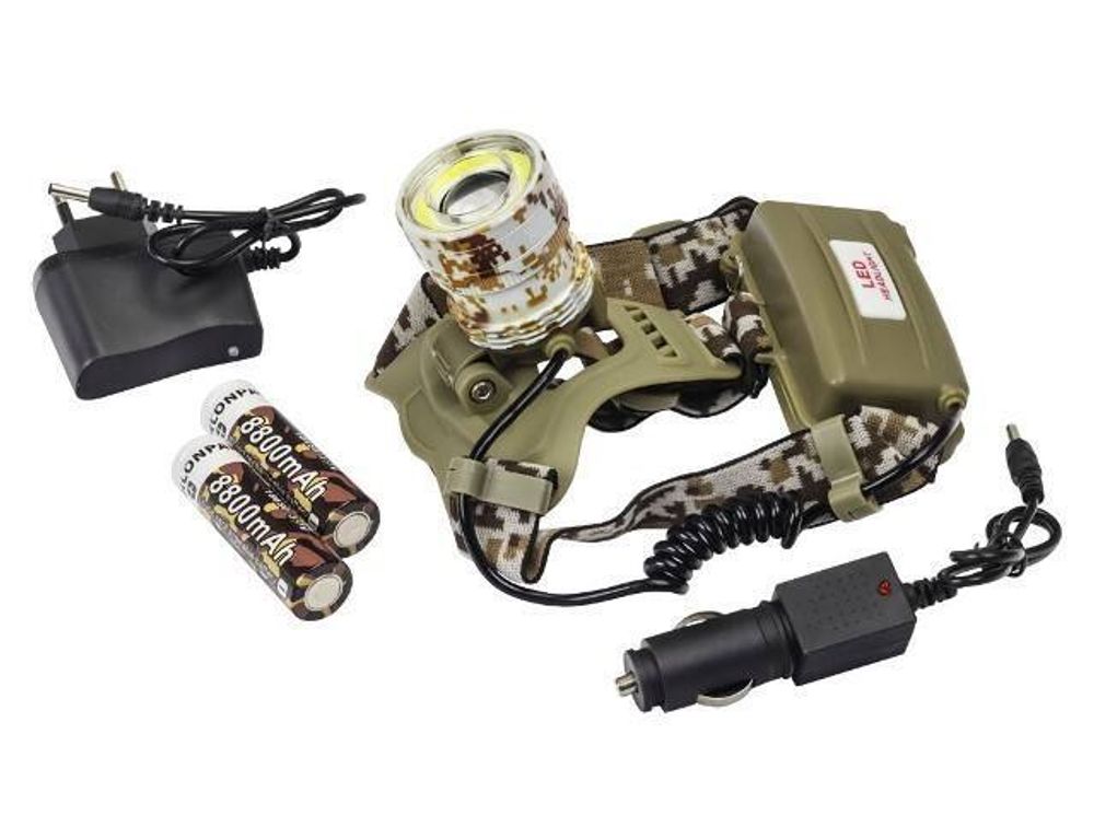 Фонарь налобный LED MX-2020M-T6