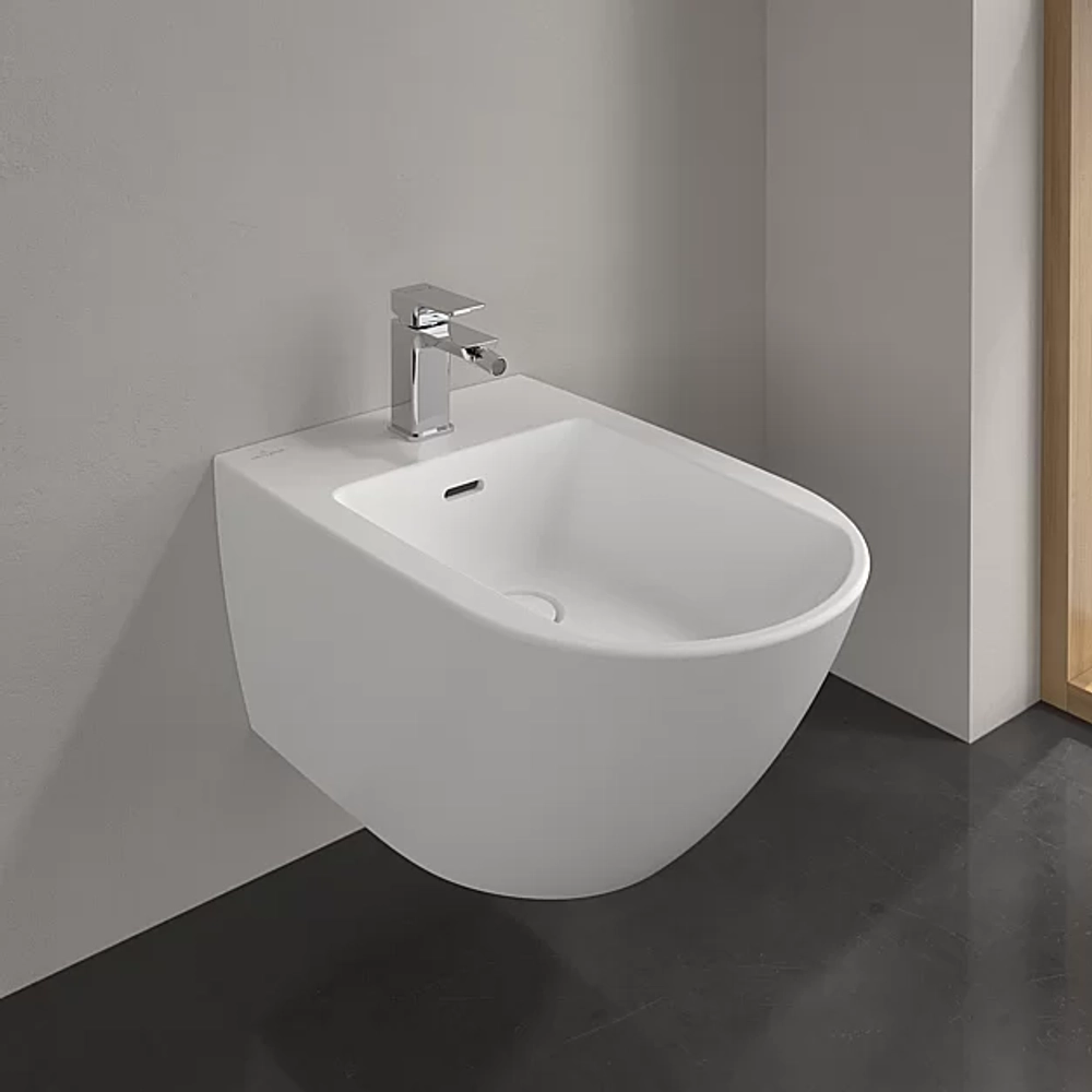 Биде подвесное Villeroy&Boch Antao 541100RW белый матовый