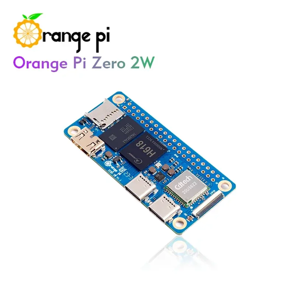 Миникомпьютер Orange Pi Zero 2 H616, оперативная память 1 ГБ