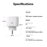 Умная Matter (WiFi) розетка Sonoff S61STPF (iPlug Gen2 S61s)