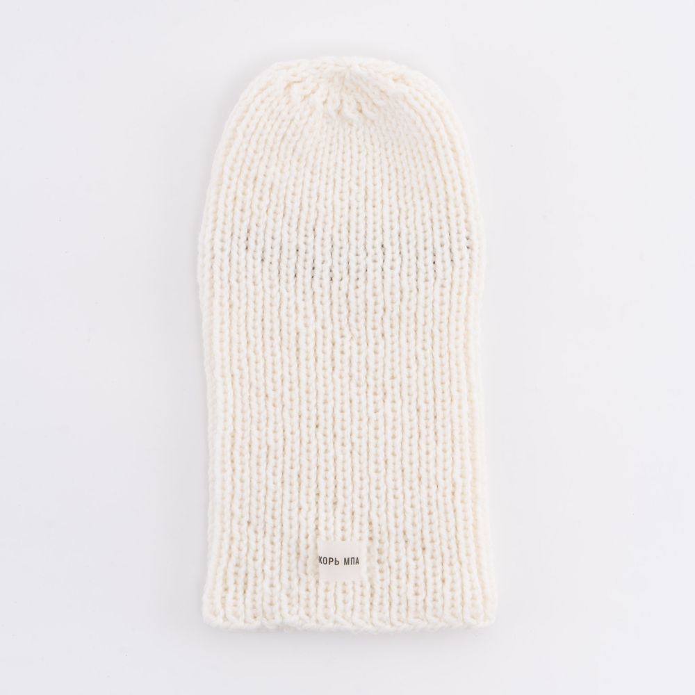 Балаклава Якорь Явление с акцентом на глаза белый / георгин