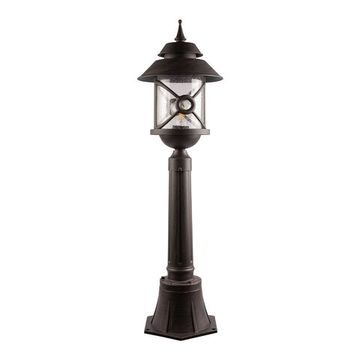 Уличный фонарь 1*Е27 100021/800 медь черненая Prato Loft It