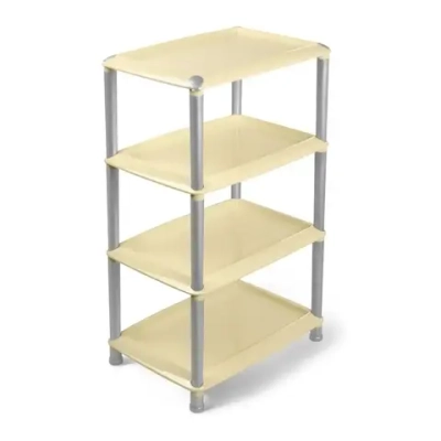 Этажерка универсальная Джета 4 полки слоновая кость С742СЛК (комплект 4 шт)