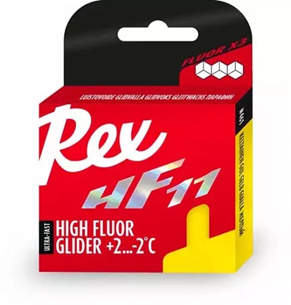 Высокофторовый парафин REX HF11 Racing Service Glider, 40г