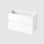 Тумба под раковину COOL с 2 выдвижными ящиками 80x45x54 CL.080.WM белый