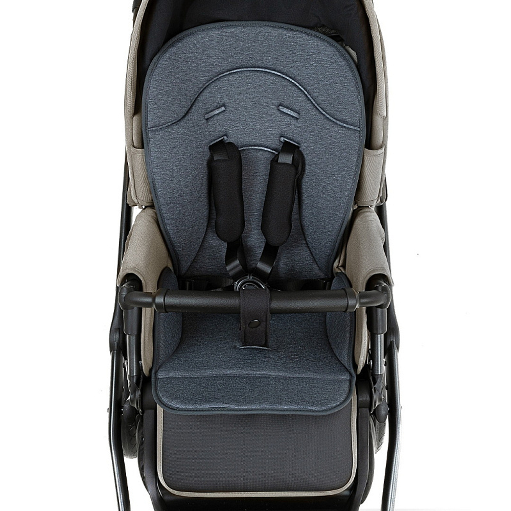 Детская коляска Roan Bass Next 2.0 3 в 1 с автокреслом Tutis Elo Lux EduSky Black BSN/41/2 Hazel/Black/руч.Black