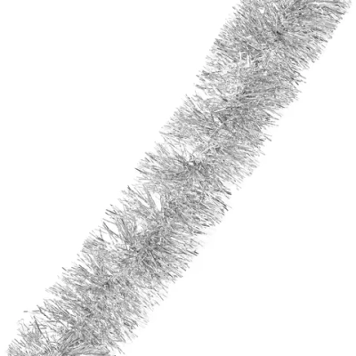 Мишура «Искра» 2м, d-15 см, Серебро