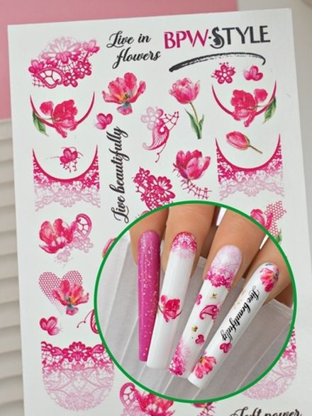 BPW.Style Слайдер-дизайн Кружева и магнолии, 3306