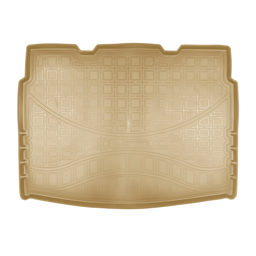 Коврик в багажник Norplast/Unidec для Volkswagen Tiguan II (2016-) Бежевый,на нижнюю полку, полиуретан, арт.NPA00-T95-654-B
