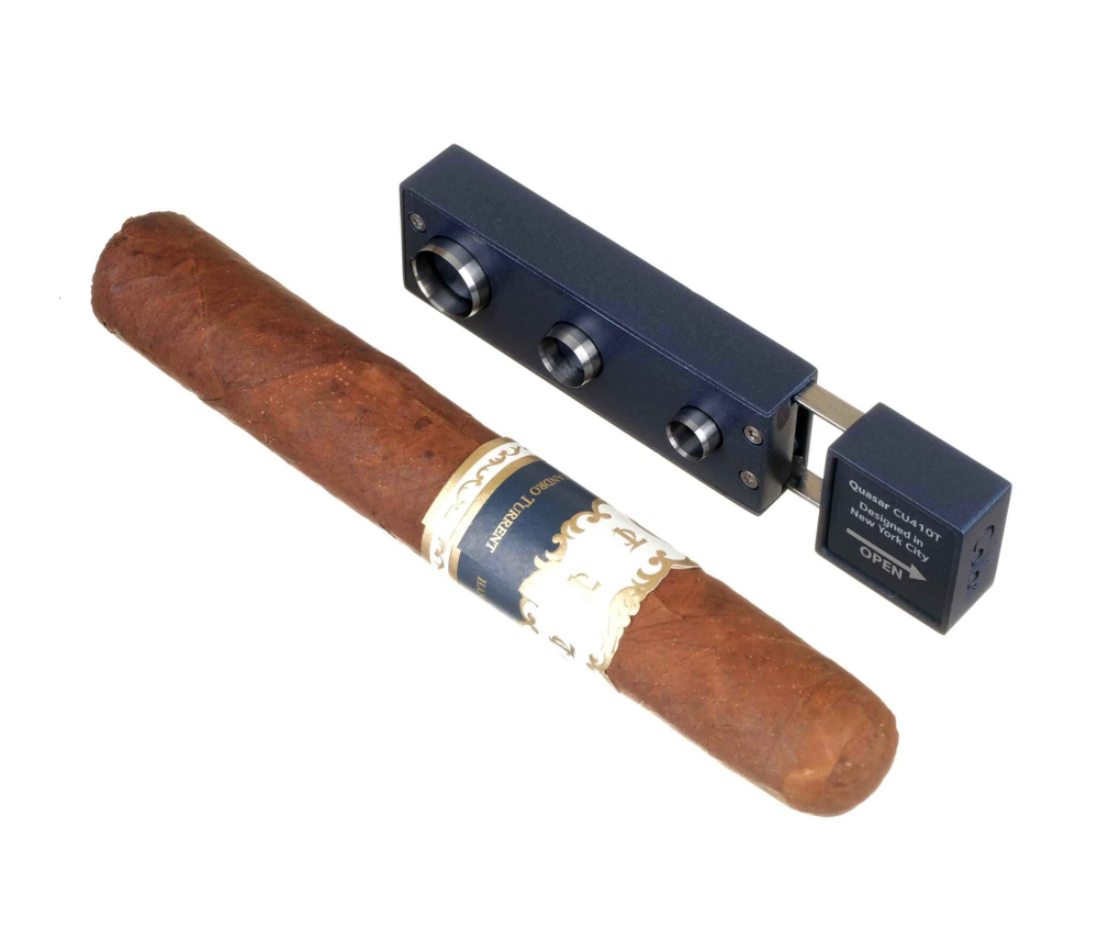 Пробойник Colibri Quasar, тройной, Синий Navy