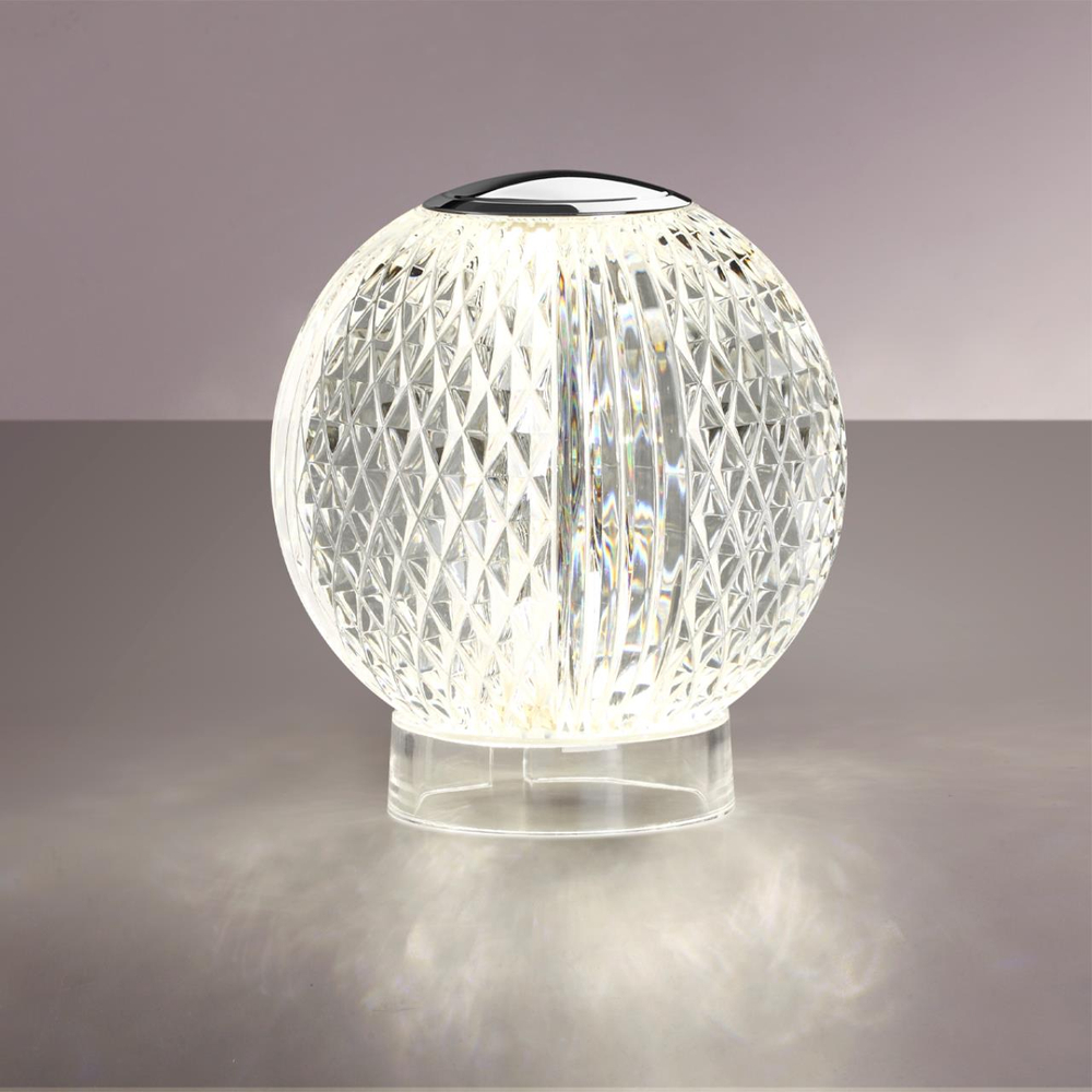 5007/2TL L-VISION ODL24 567 хром/металл/акрил Настольный светильник LED 2W 4000K 200лм CRYSTAL