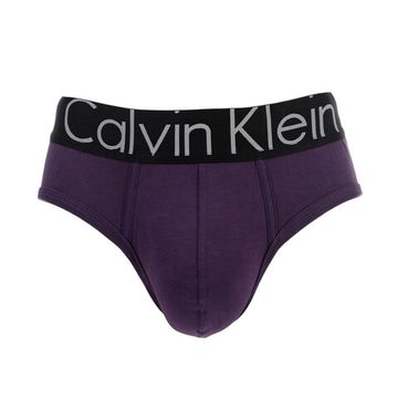 Мужские трусы брифы фиолетовые набор 4 в1 Calvin Klein CK52456
