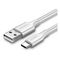 Кабель Ugreen US287 USB-A 2.0 - USB-C Cable Nickel Plating 1м белый (60121)