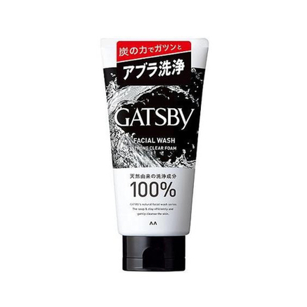 Мужской матирующий крем-пенка для умывания Mandom Gatsby Facial Wash Strong Clear Foam