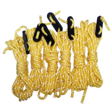 Tramp набор оттяжек для палатки со светоотражающей нитью (комплект 6 шт)