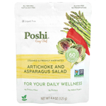 Poshi, Easy Chef, салат из артишока и спаржи, 125 г (4,4 унции)