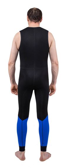 Гидрокостюм AquaTeam Дайвинг 5 мм Черно-синий