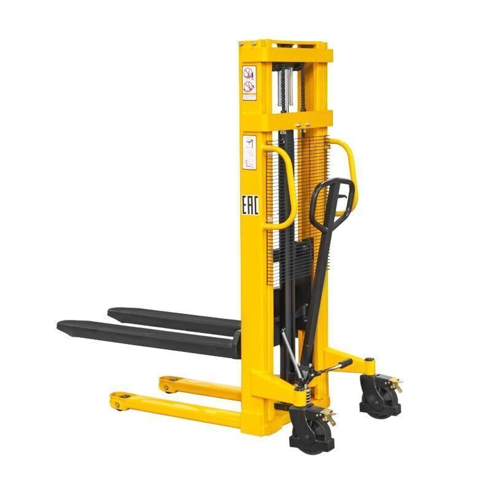 Ручной гидравлический штабелер SDA 1525 (1500 кг; 2,5 м; фиксированные вилы) SMARTLIFT (SMART)
