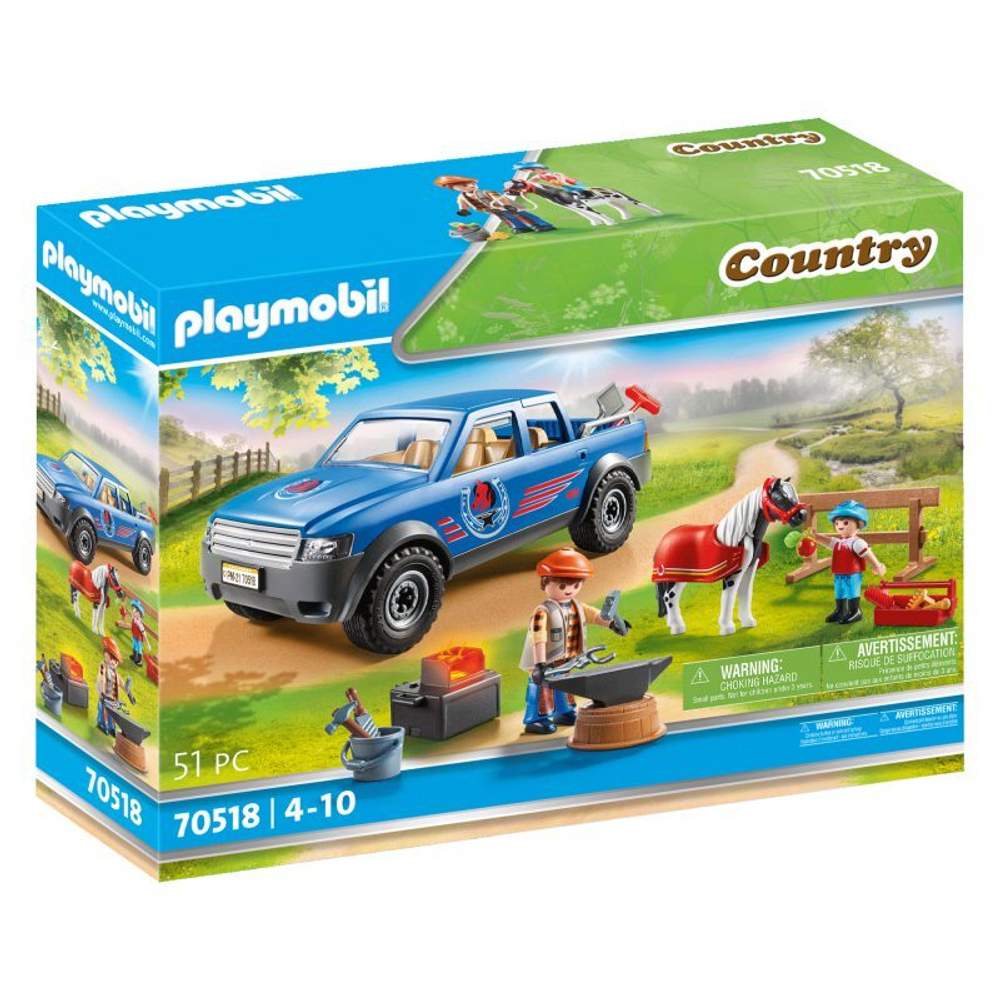 Playmobil - мобильный кузнец 70518