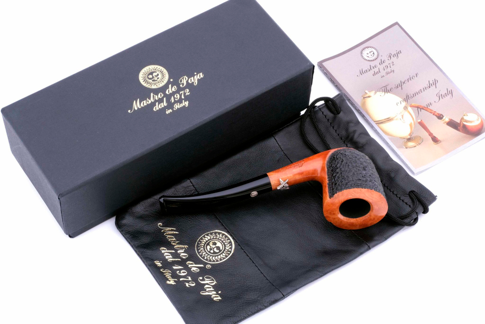 Курительная трубка Mastro De Paja Massonico Rustic M951-2