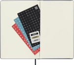 Еженедельник на 2025 год Moleskine PRO Weekly Vertical (DHB12PRO3) 13х21см твердая обложка черный