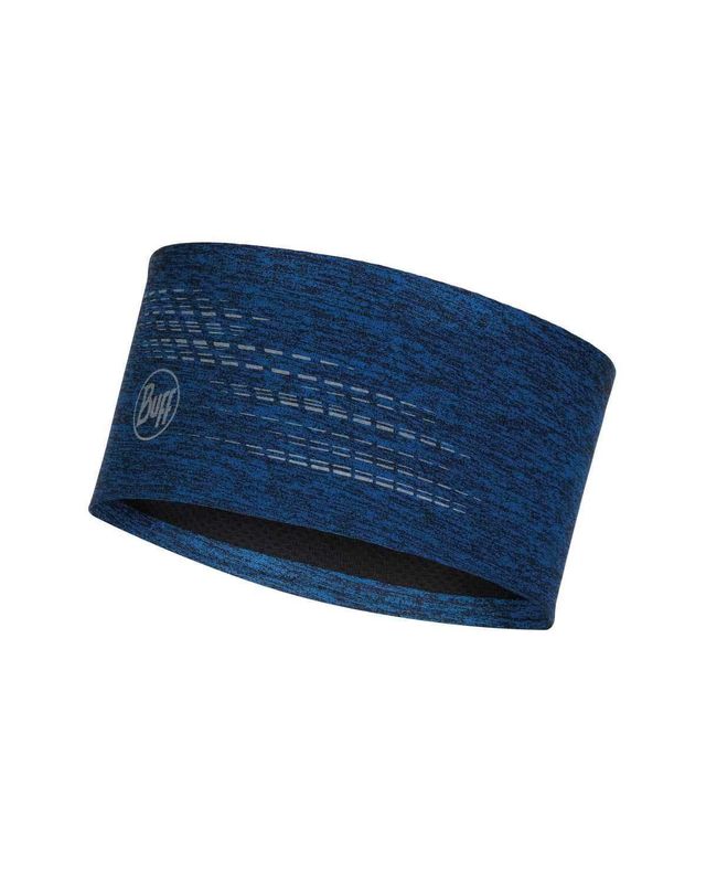 Повязка на голову спортивная со светоотражающими нитями Buff Headband Dryflx R-Blue Фото 1