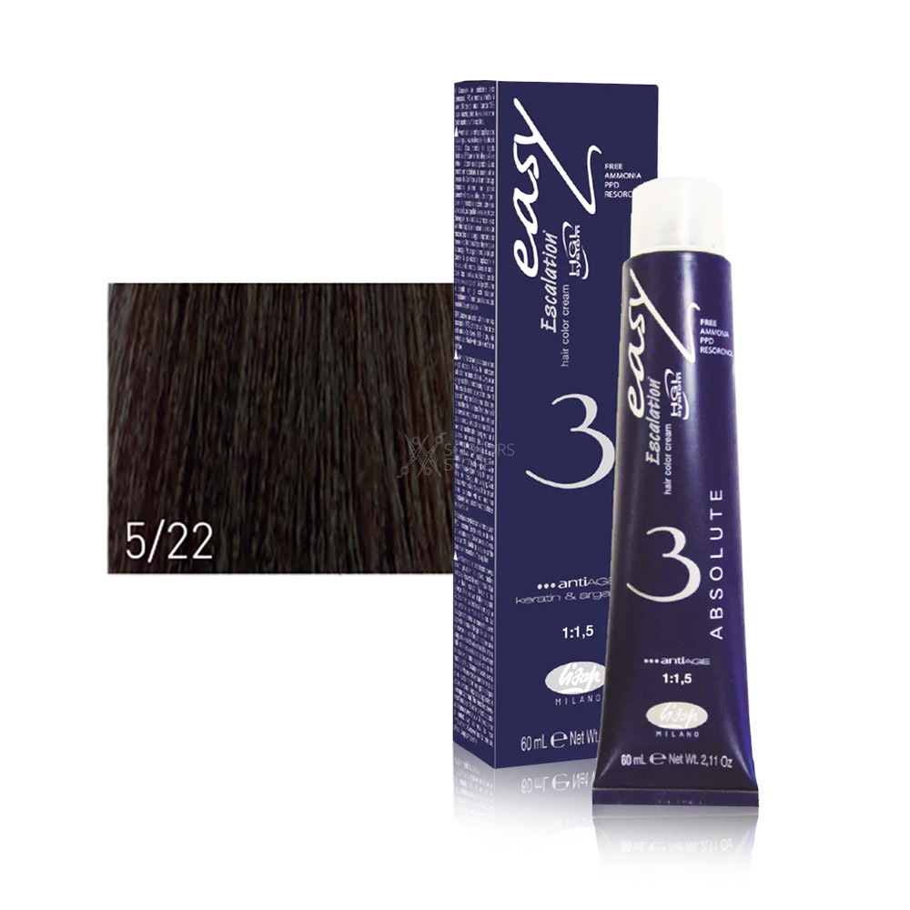 Перманентный безаммиачный краситель для волос Lisap Escalation Easy Absolute-3 (Lisap Absolute-3)