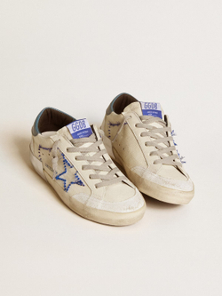 Super Star LTD in nappa with embroidered star and leather heel tab