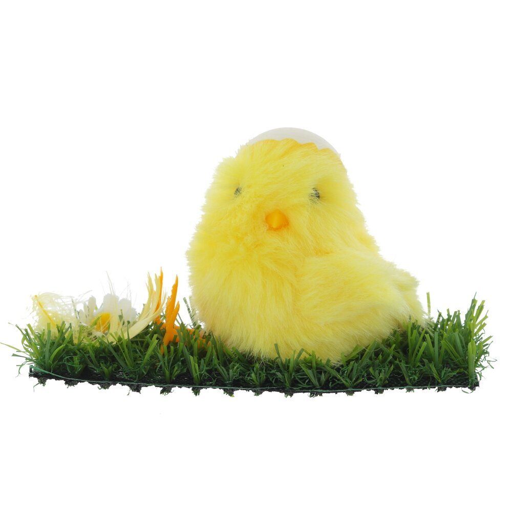 GAEM Фигурка декоративная "Цыпленок", L14 W5 H7 см, 3в.