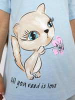 3-42-9 Футболка для девочки