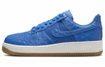 Кроссовки Nike Air Force 1 Blue Ostrich (Женская размерная сетка)