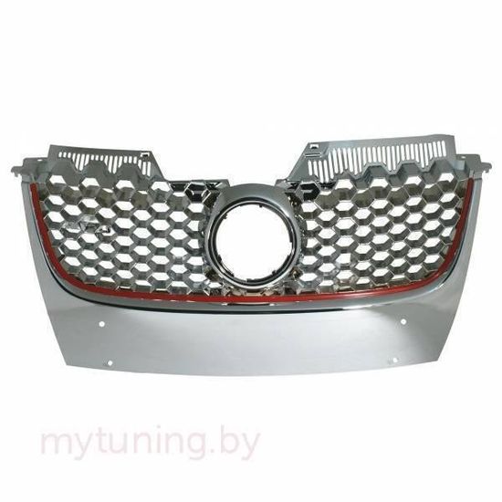 Решетка радиатора для VW Golf 5 GTI chrome red