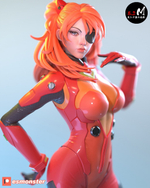 Евангелион Аска Лэнгли Сорью Фигурка NSFW Evangelion Asuka Langley Sohryu