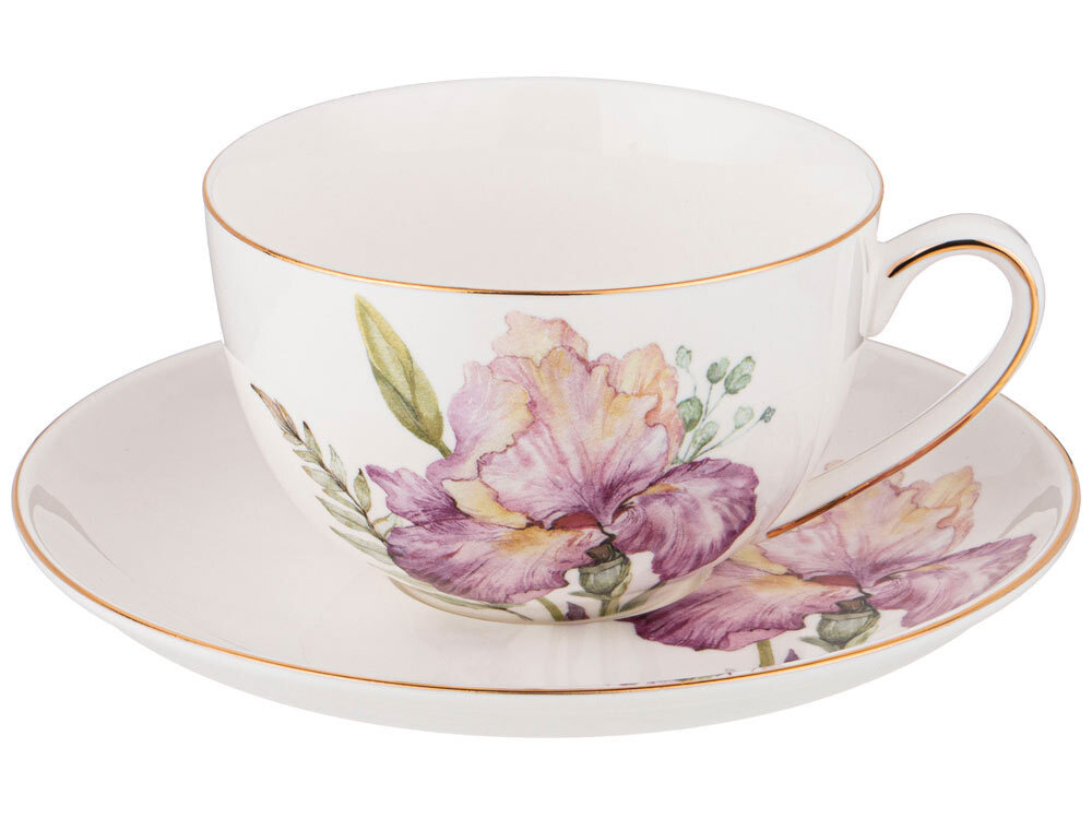 Чайный набор 12 предметов 280мл "Irises"