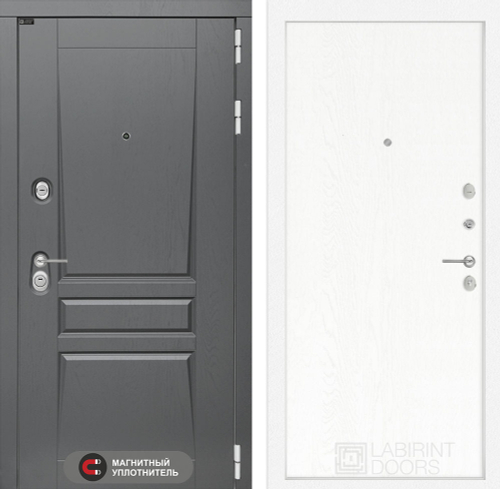 Платинум 05 белая структура дерева