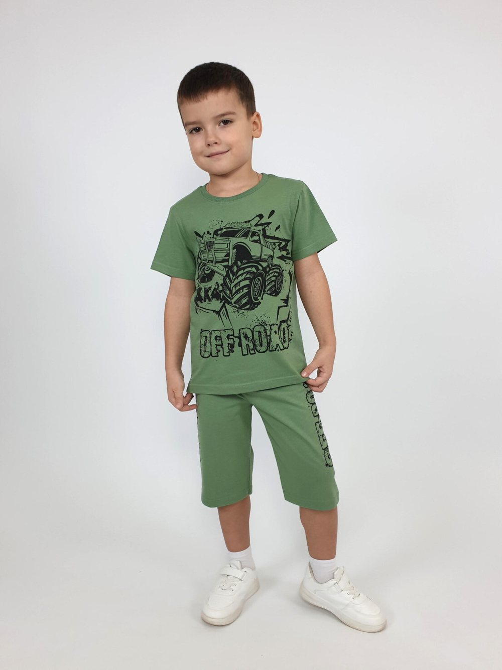 01-152-3 Комплект для мальчика (футболка+шорты)