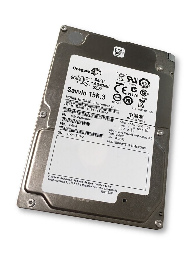 Жесткий диск Seagate SAS 146GB 15K 2.5&quot; 6Gbps ST9146853SS