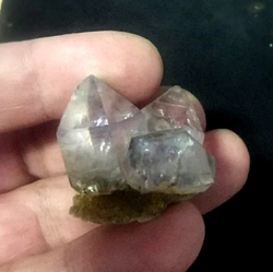 Сросток кристаллов аметиста (Карабаш) асс.