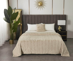 Плед 210х230 Sofi De MarkO Теодор бежевый