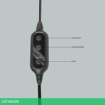 Гарнитура Logitech Headset 960 (981-000100)