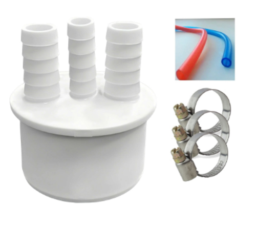 Комплект для промывки фильтров (шланг 2шт по 1,5м) Лик-лик 